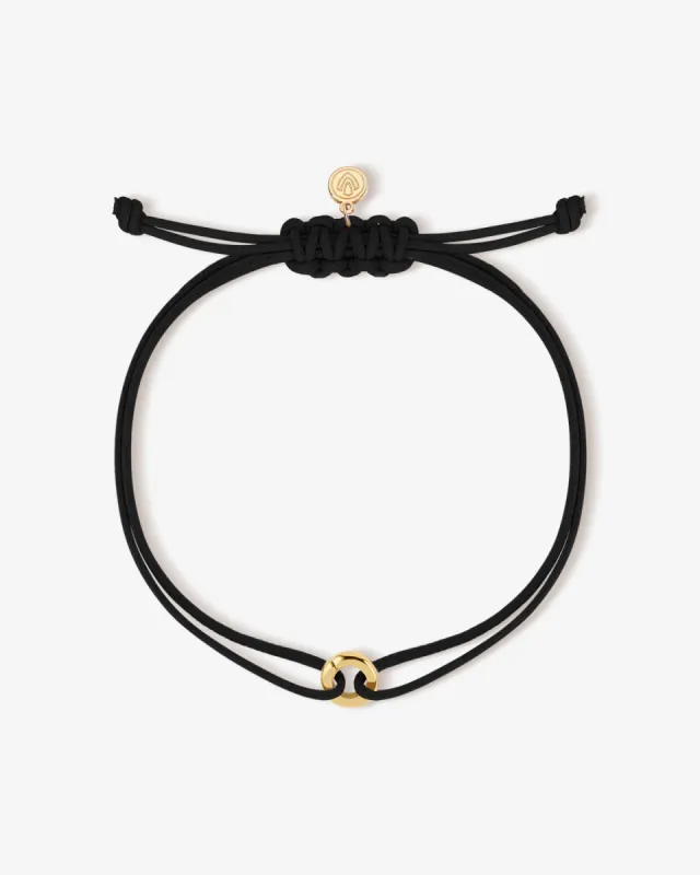 Double Cord Bracelet w/ Charm Holder sold by V Coterie