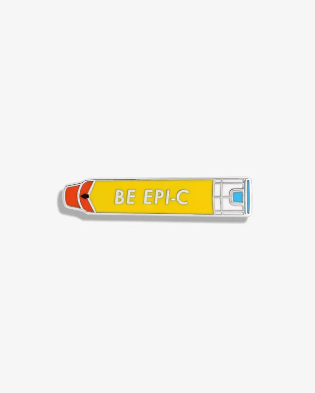 Be Epic (Epinephrine Autoinjector) Lapel Pin sold by V Coterie