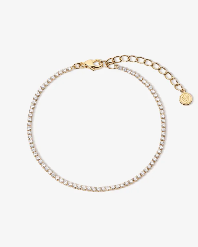 Micro Tennis Bracelet sold by V Coterie