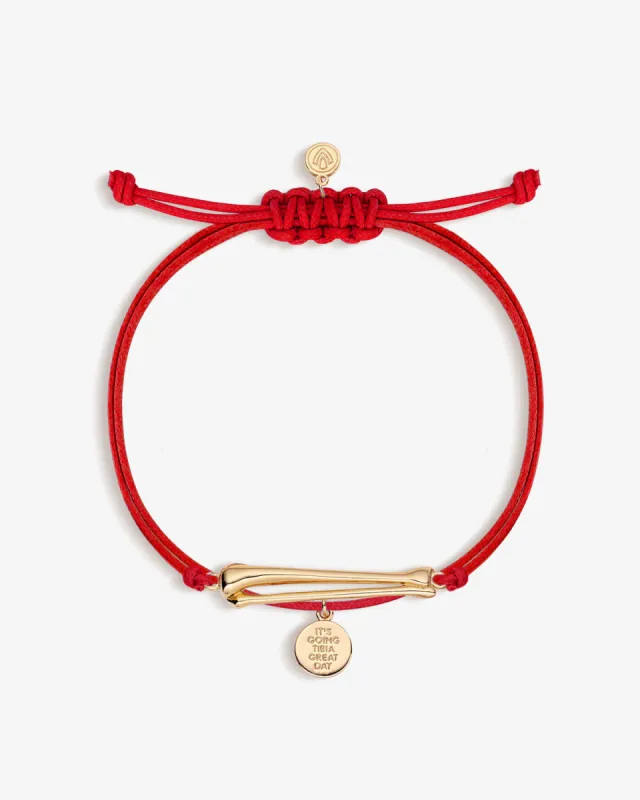 It's Going Tibia Great Day Double Cord Bracelet sold by V Coterie