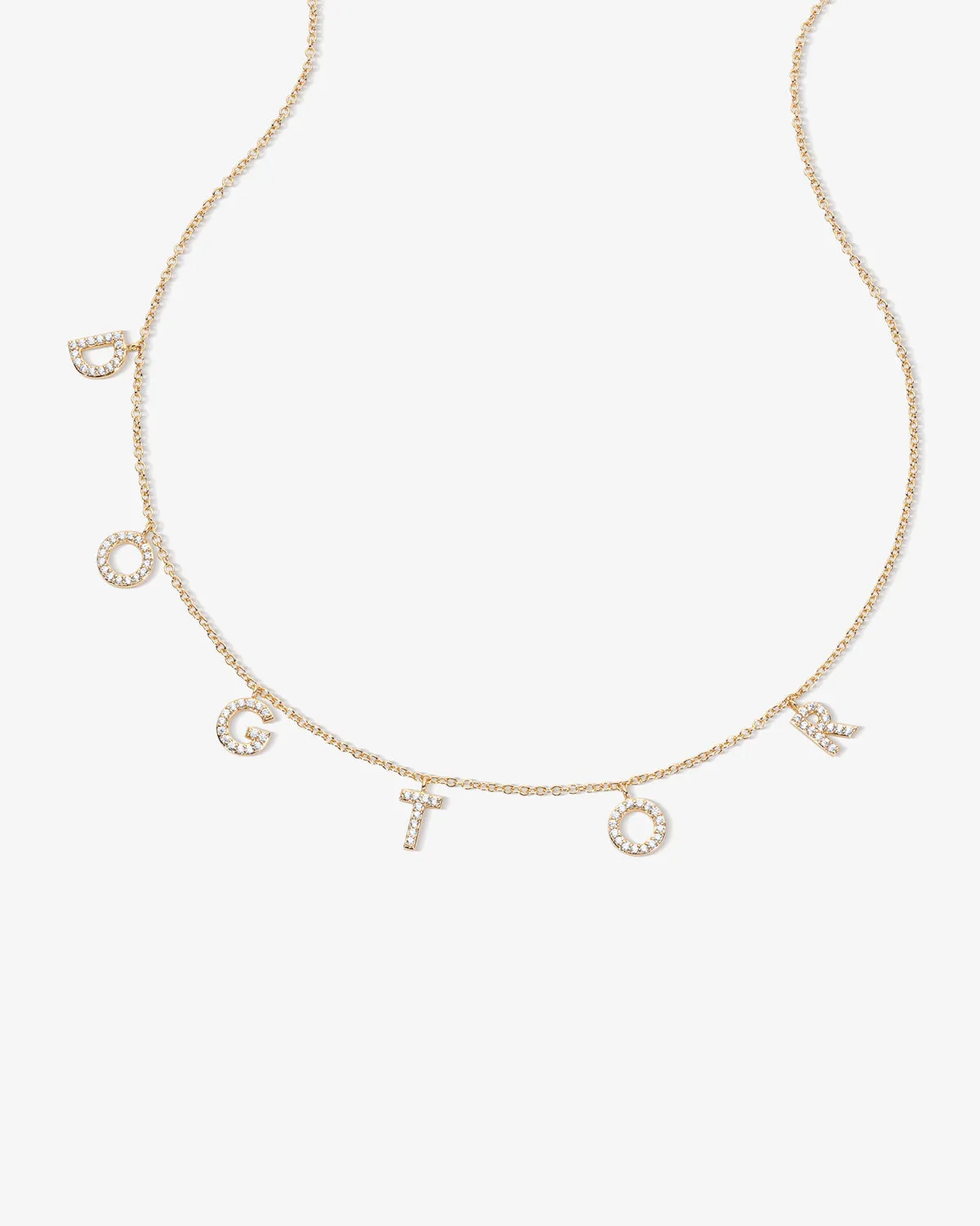 Dogtor (Veterinarian) Pavé Necklace sold by V Coterie product image thumbnail 4