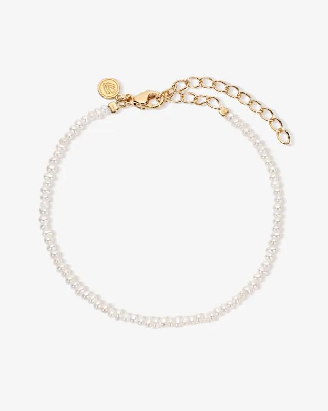 Pearl Seed Bead Bracelet sold by V Coterie