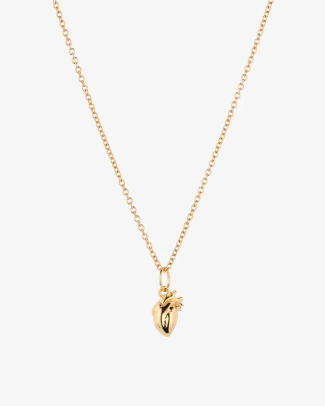 Anatomical Heart Necklace sold by V Coterie