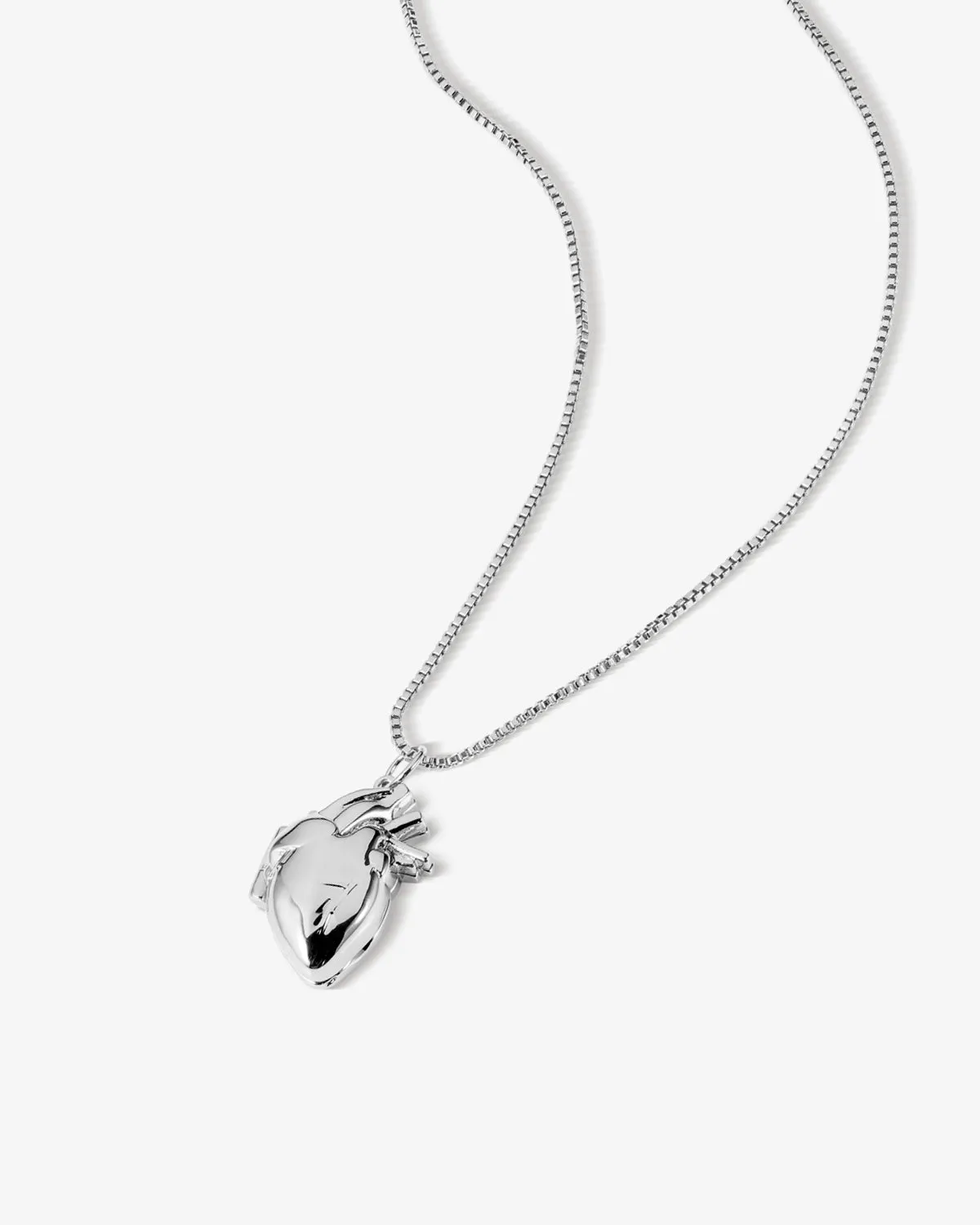 Anatomical Heart Locket Pendant sold by V Coterie product image thumbnail 3