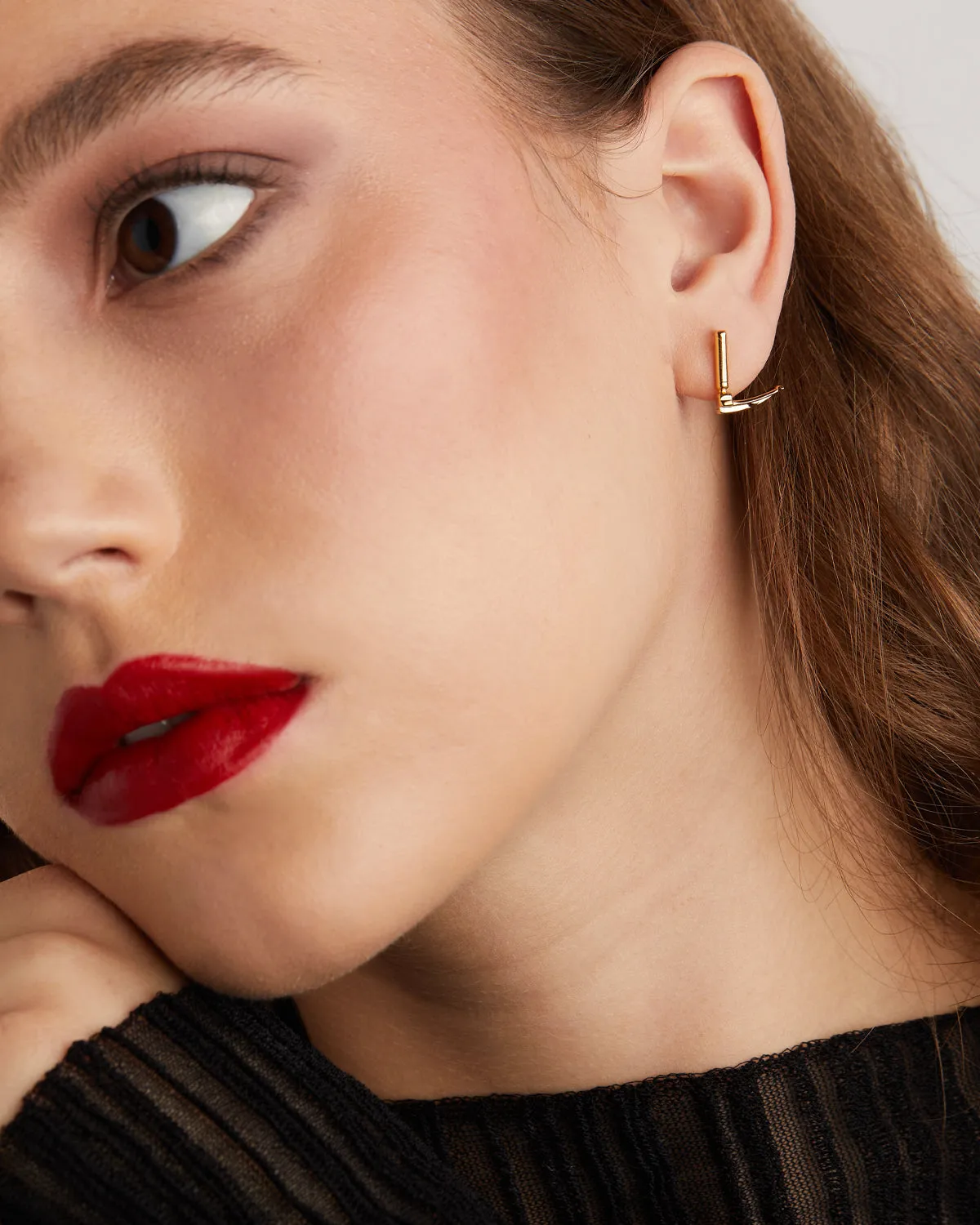 Laryngoscope Stud Earrings sold by V Coterie product image thumbnail 2