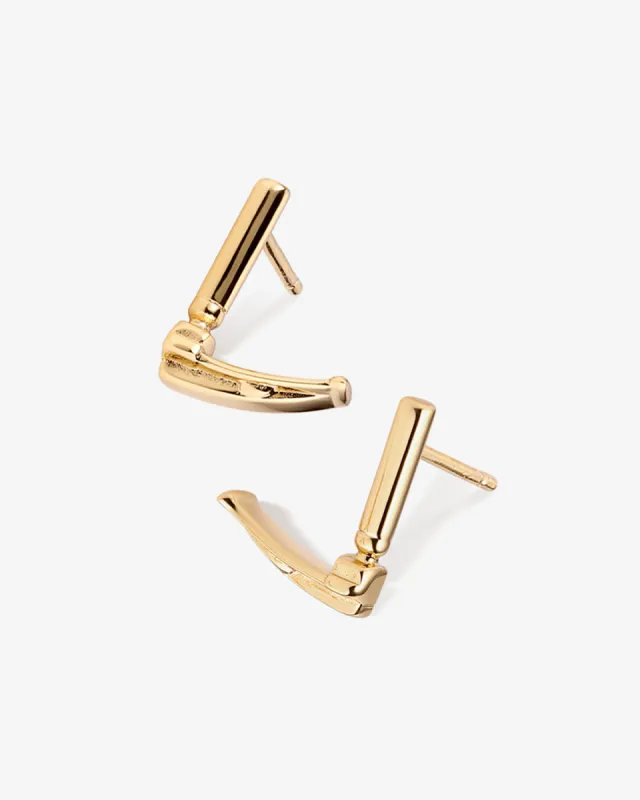 Laryngoscope Stud Earrings sold by V Coterie