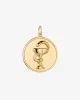 Modern Bowl of Hygieia Medallion Charm sold by V Coterie