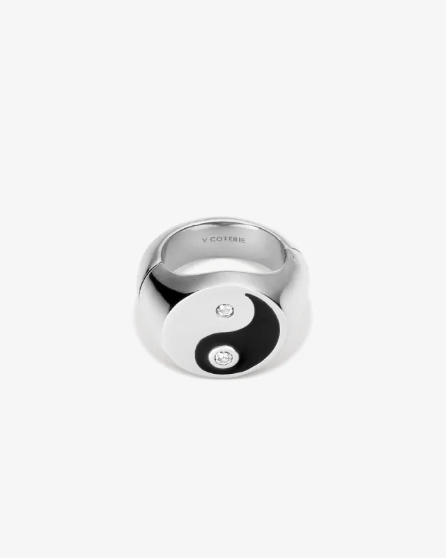 Enamel Yin Yang Charm for Stethoscope sold by V Coterie