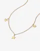 Trio Star Necklace sold by V Coterie