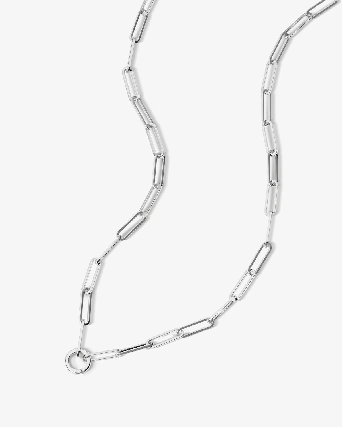 Paperclip Chain w/ Charm Holder sold by V Coterie product image thumbnail 2