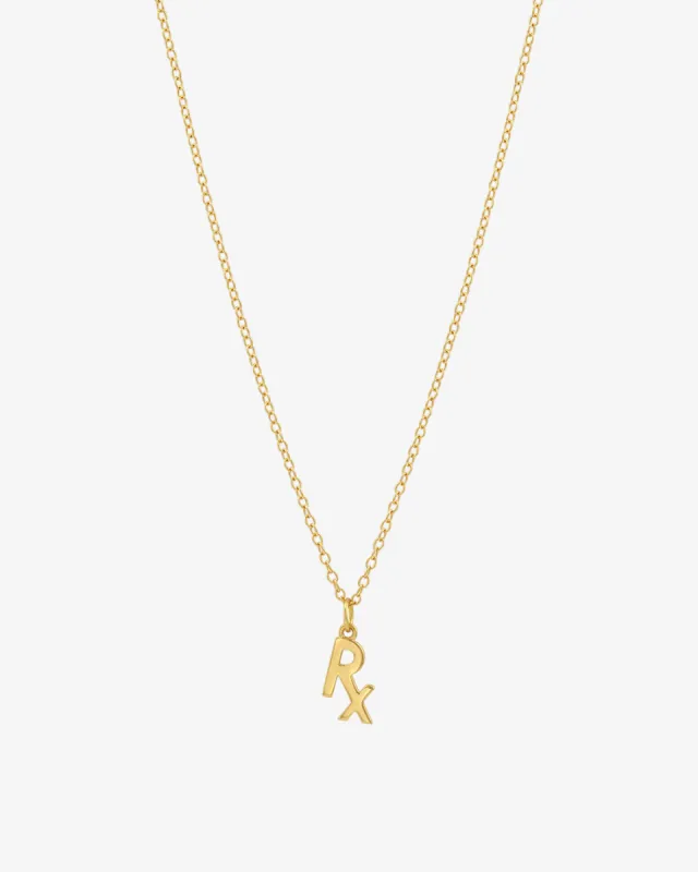 Rx Necklace sold by V Coterie
