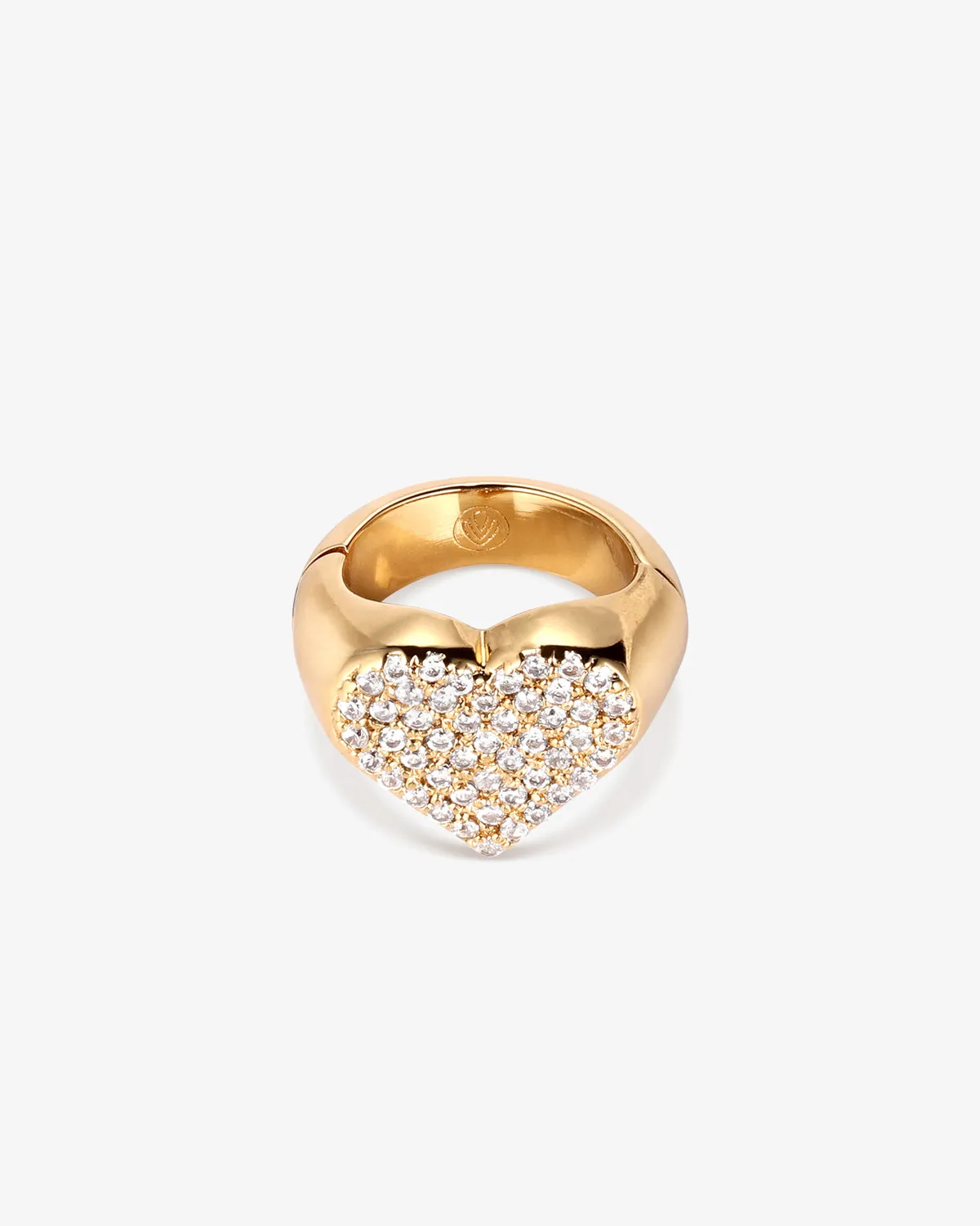 Pavé Heart Charm for Stethoscope sold by V Coterie product image thumbnail 3