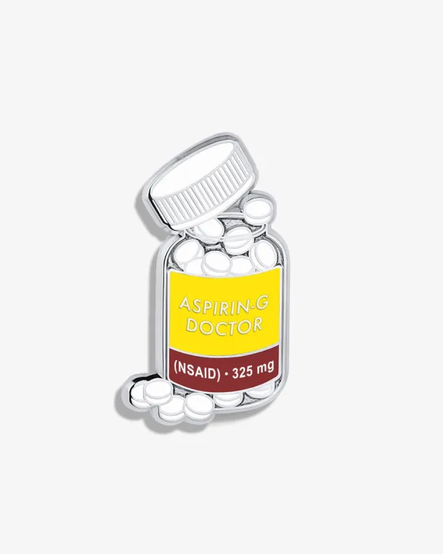 Aspiring Doctor (Aspirin) Lapel Pin sold by V Coterie