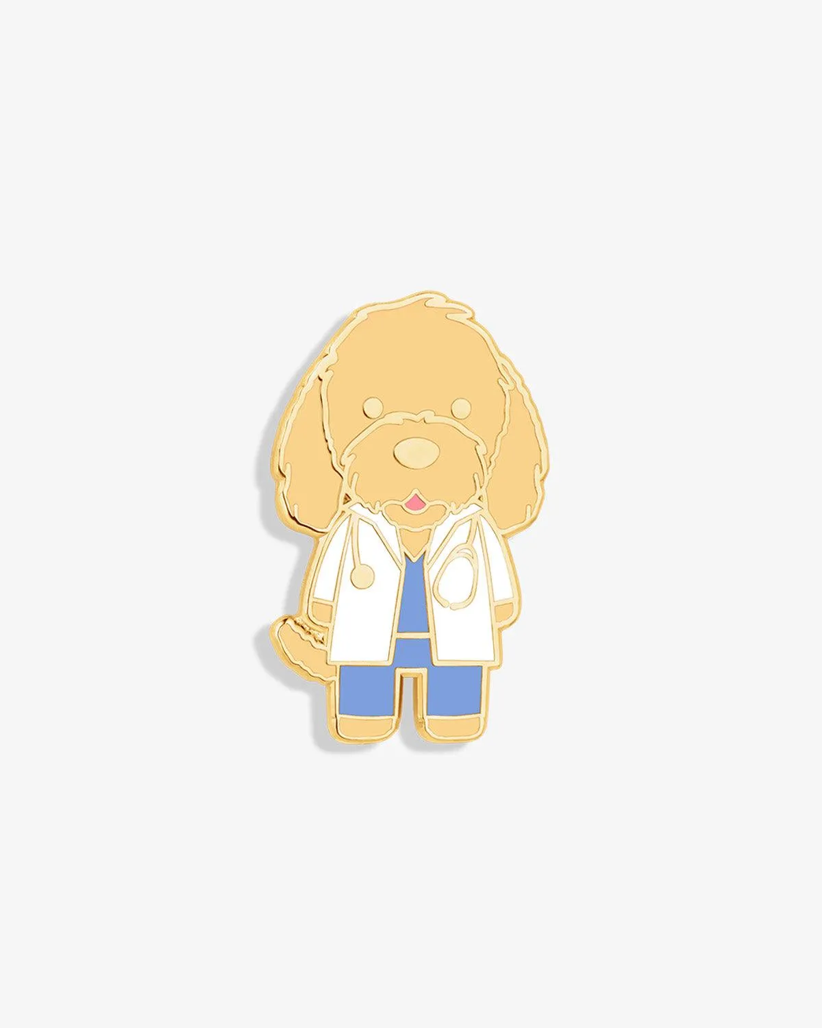 Dogtor Doodle Lapel Pin sold by V Coterie