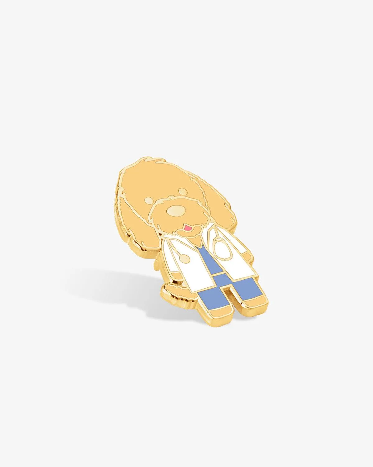 Dogtor Doodle Lapel Pin sold by V Coterie product image thumbnail 2