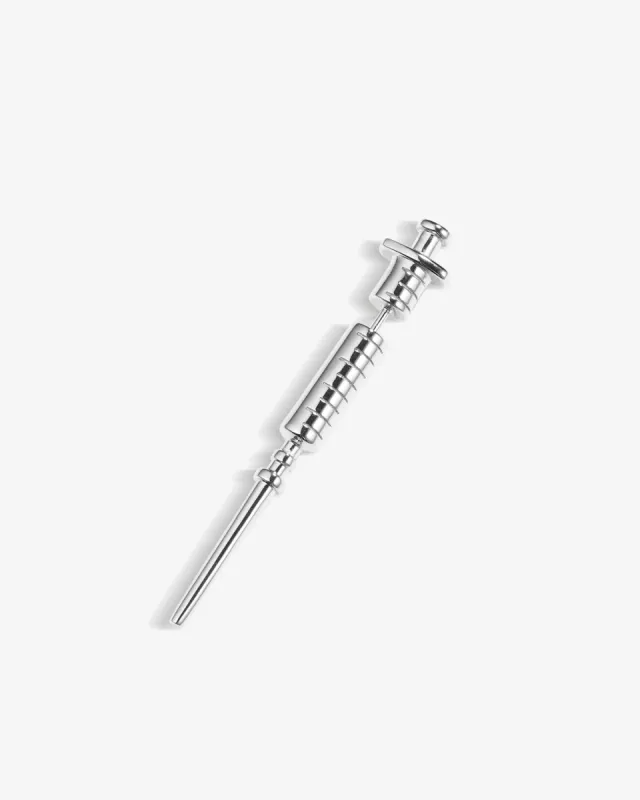 Single Syringe Earring sold by V Coterie