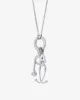 Long Rolo Chain w/ Large Charm Holder sold by V Coterie