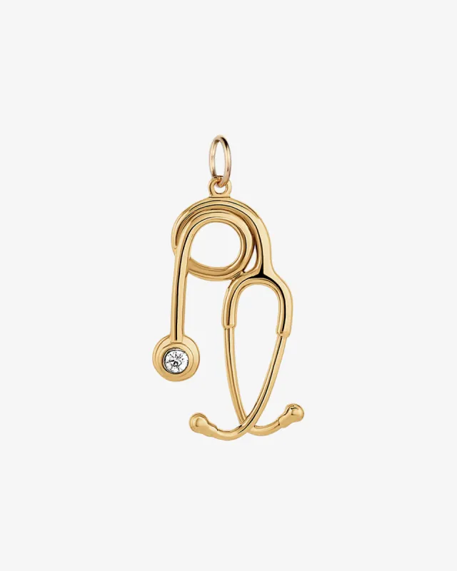 Stethoscope Pendant Charm sold by V Coterie