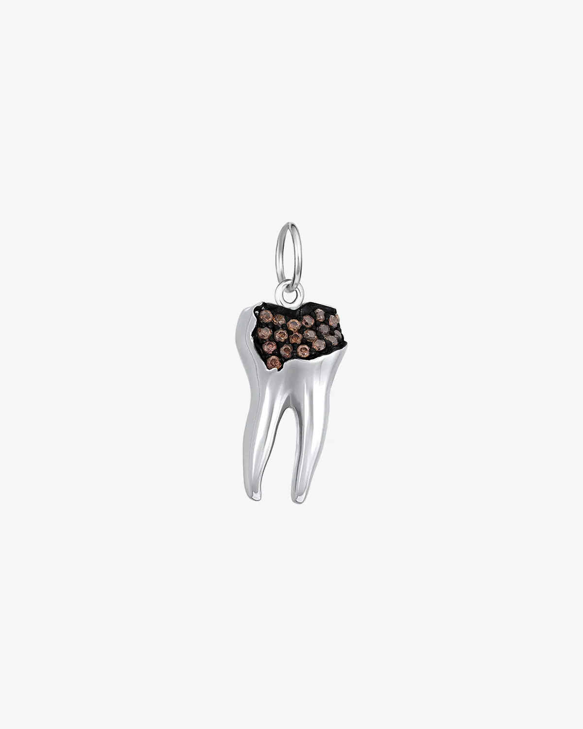 Tooth w/ Cavity Pendant Charm sold by V Coterie