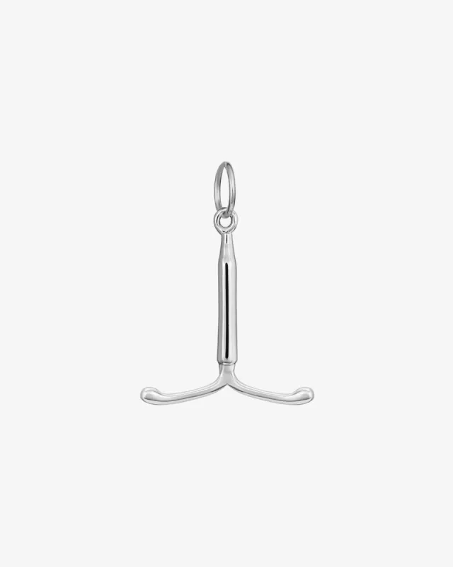 Intrauterine Device (IUD) Pendant Charm sold by V Coterie