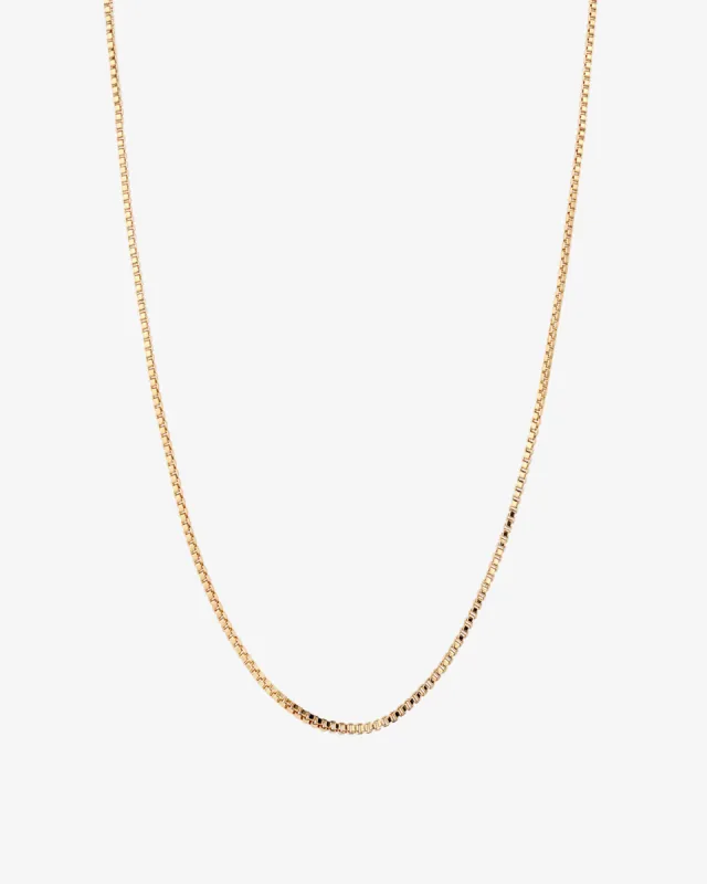 Venetian Box Chain sold by V Coterie