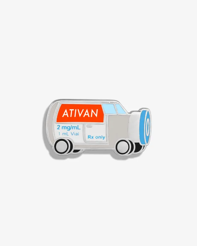 Ativan Lapel Pin sold by V Coterie