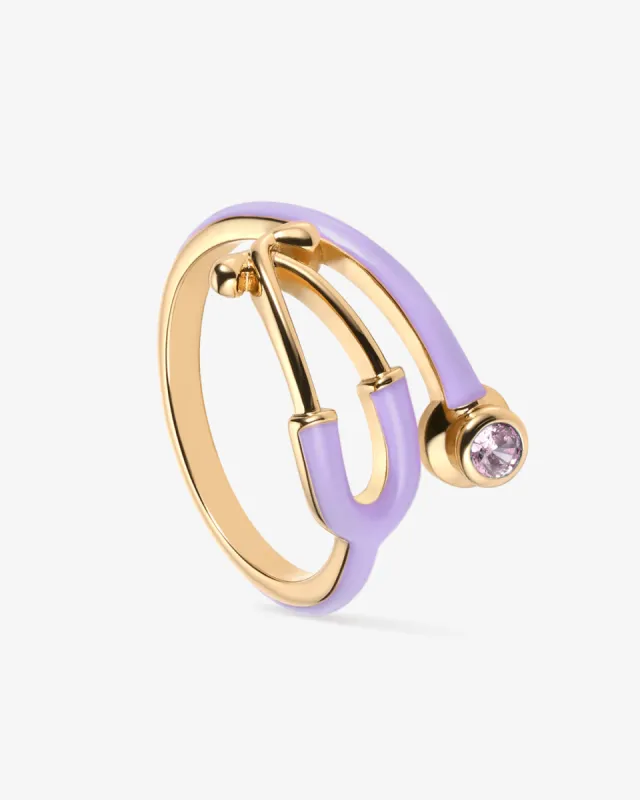 Stethoscope Enamel Ring sold by V Coterie