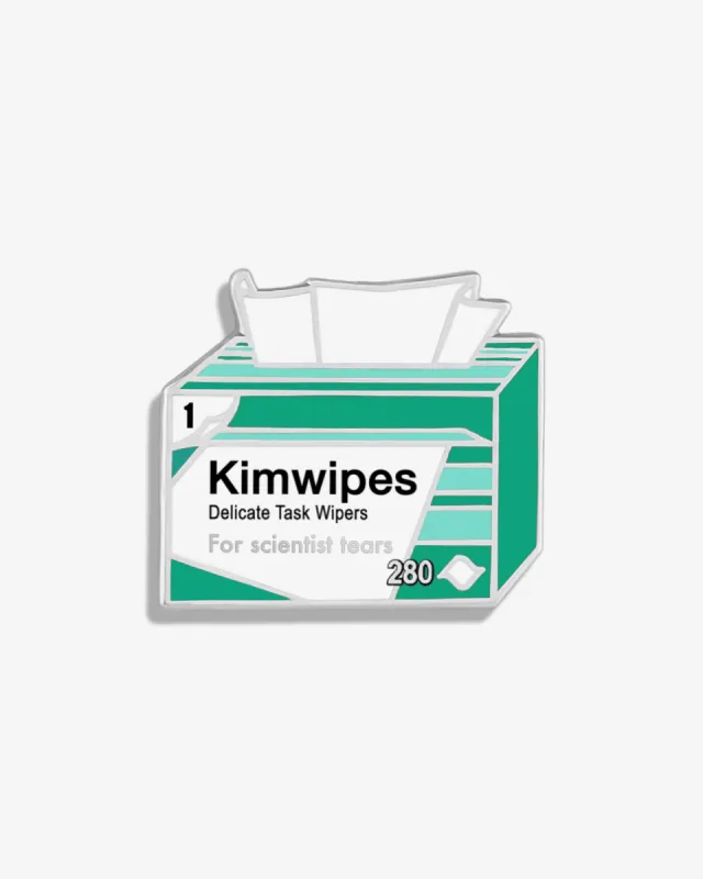 Kimwipes for Scientist Tears Lapel Pin sold by V Coterie