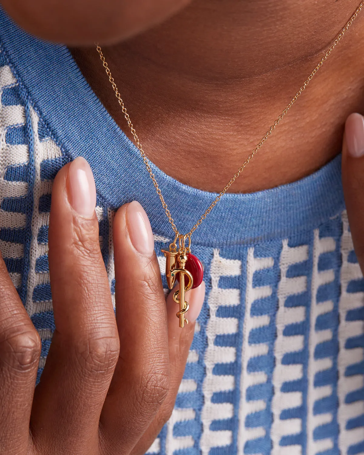Red Blood Cell (Erythrocyte) Pendant Charm sold by V Coterie product image thumbnail 3