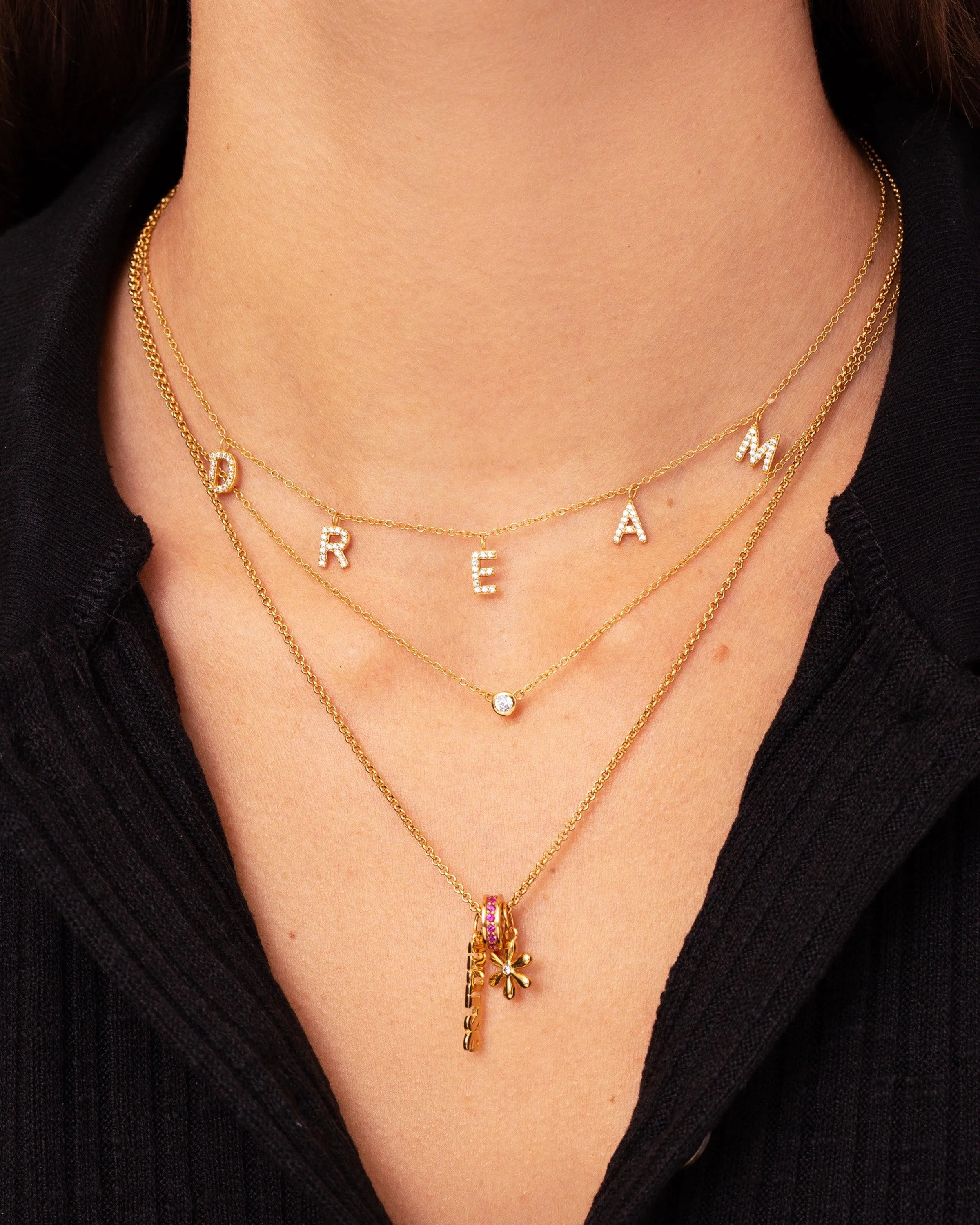 Basic Bezel Necklace sold by V Coterie product image thumbnail 2