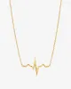 Heartbeat EKG Necklace sold by V Coterie