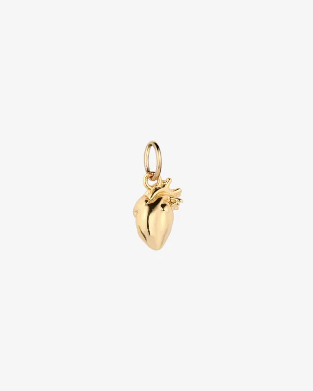 Anatomical Heart Pendant Charm sold by V Coterie