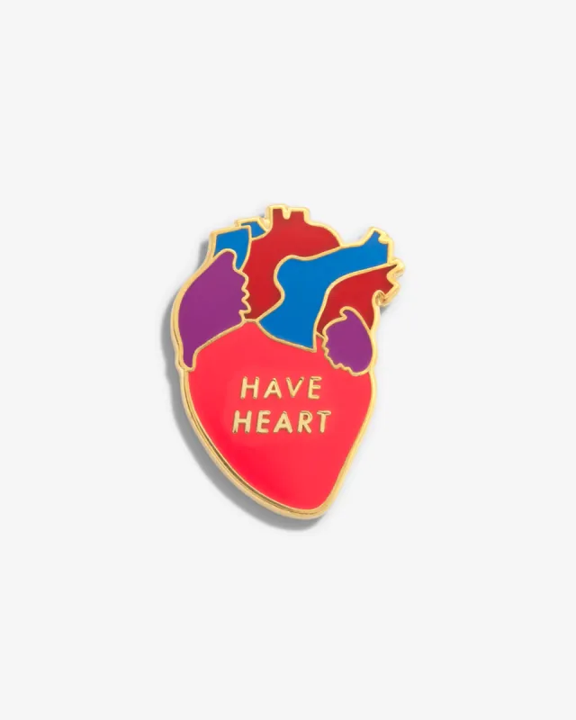 Have Heart Lapel Pin sold by V Coterie
