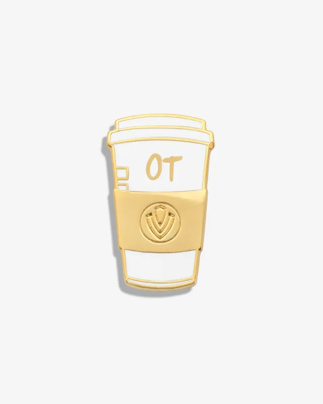 Coffee (OT) Lapel Pin sold by V Coterie