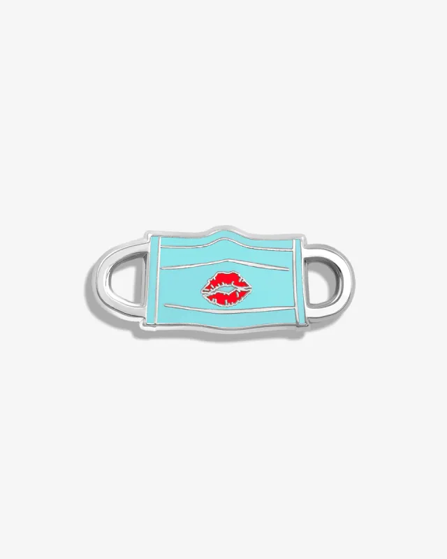 Mask w/ Lipstick Lapel Pin sold by V Coterie