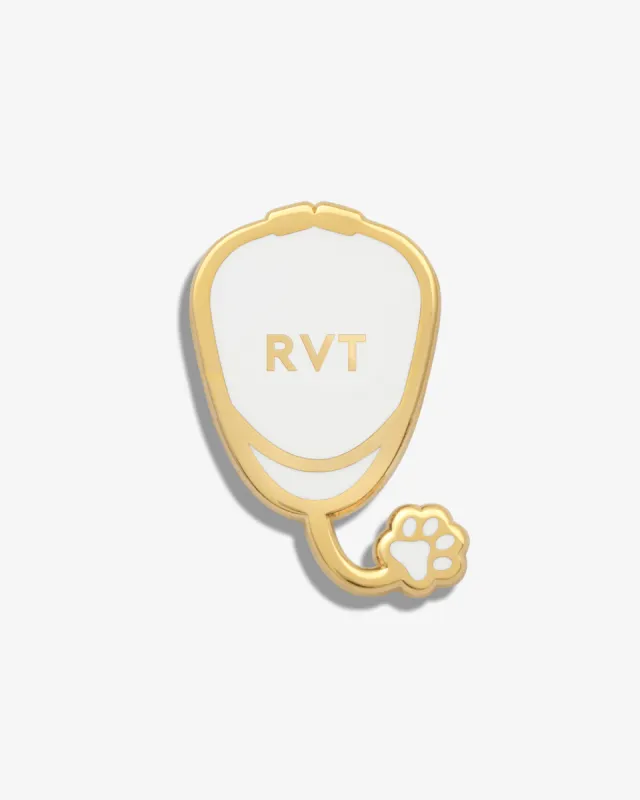 Registered Veterinary Technician (RVT) Lapel Pin sold by V Coterie