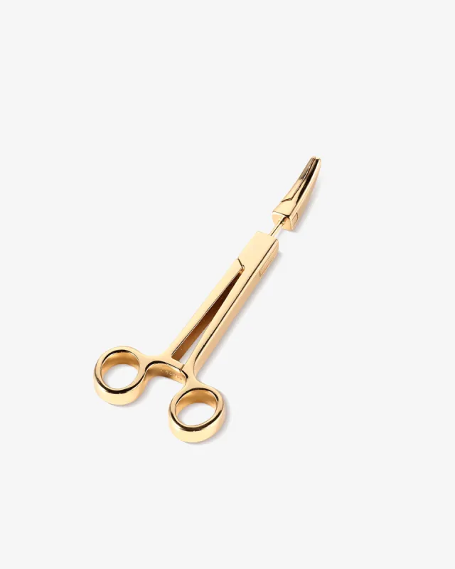 Single Hemostat Earring sold by V Coterie