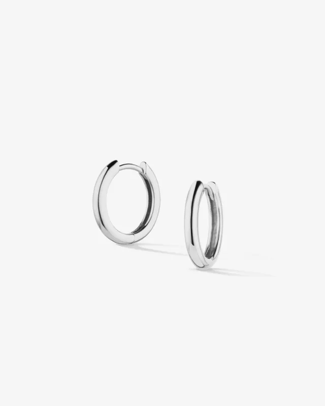 Classic Huggie Hoops sold by V Coterie