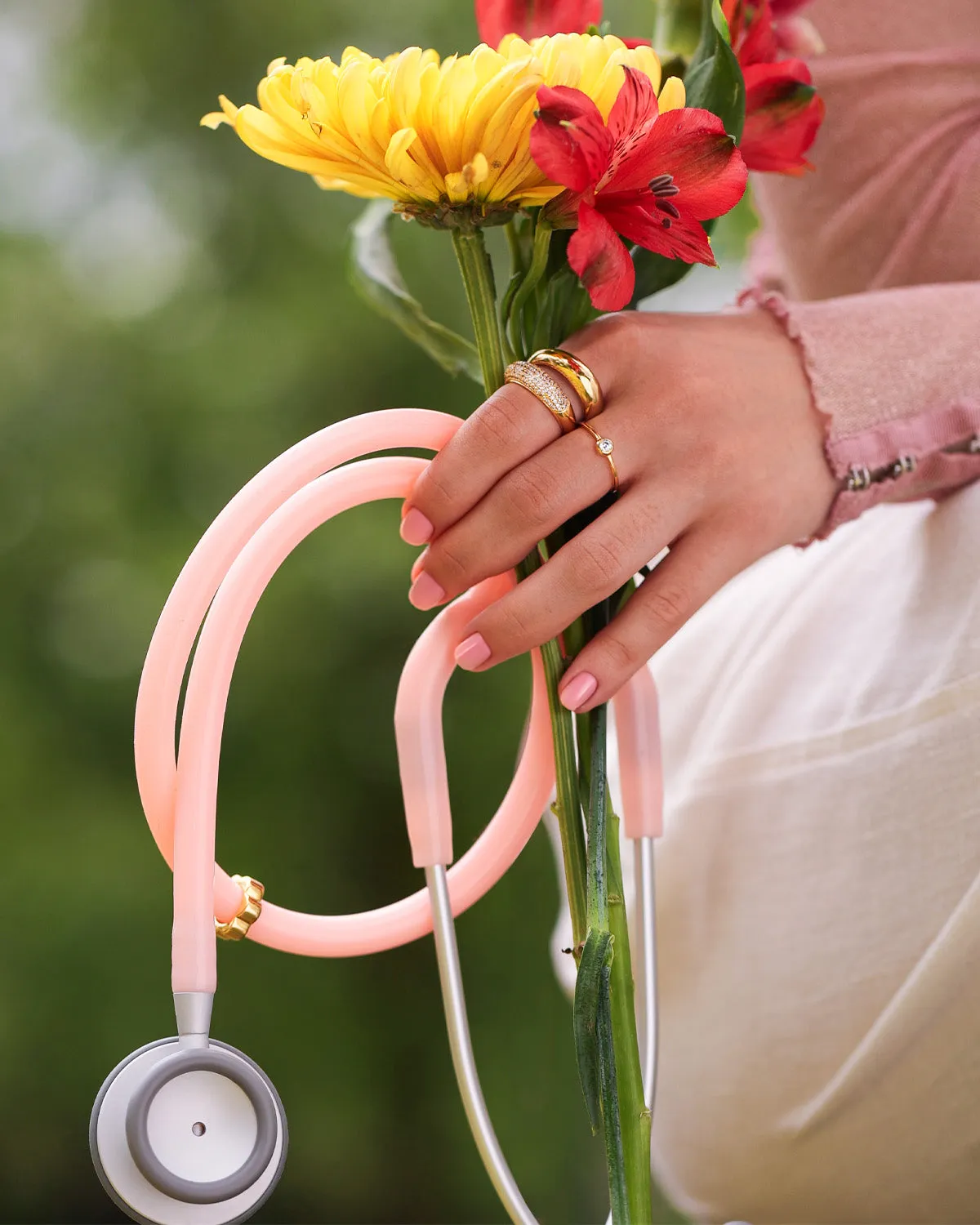 Flower Charm for Stethoscope sold by V Coterie product image thumbnail 5