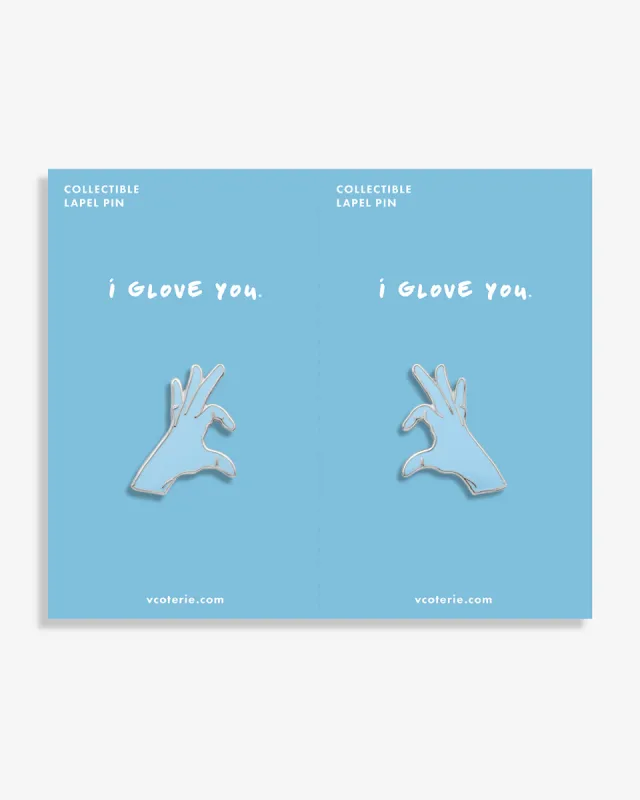 Glove Love Lapel Pin Set sold by V Coterie