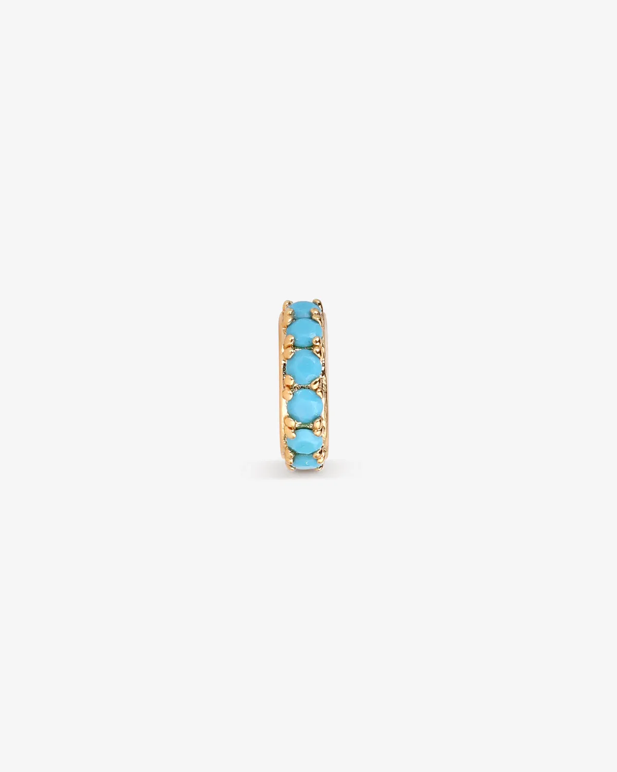 Mini Turquoise Pavé Charm Spacer sold by V Coterie product image thumbnail 2