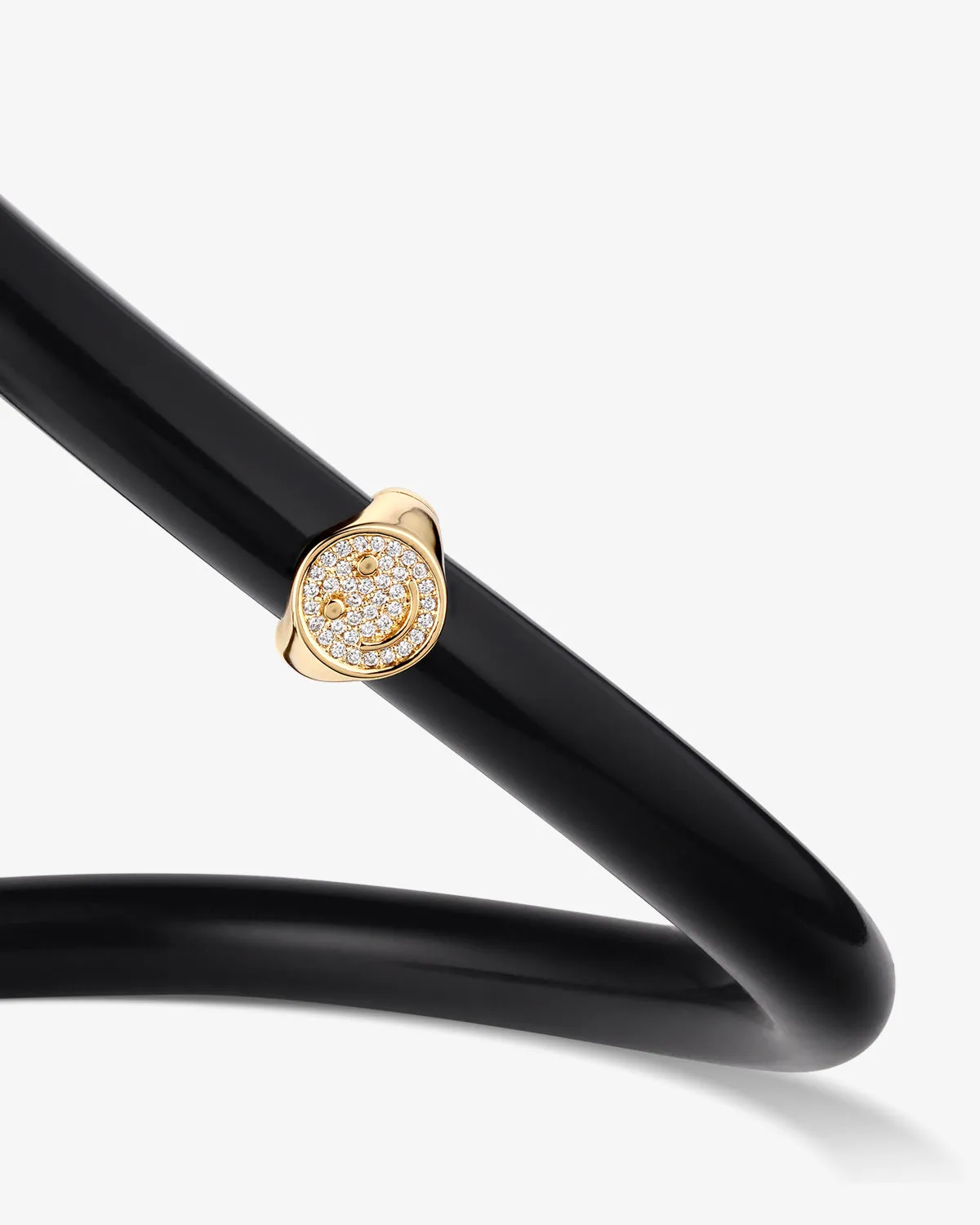 Smiley Pavé Charm for Stethoscope sold by V Coterie product image thumbnail 2