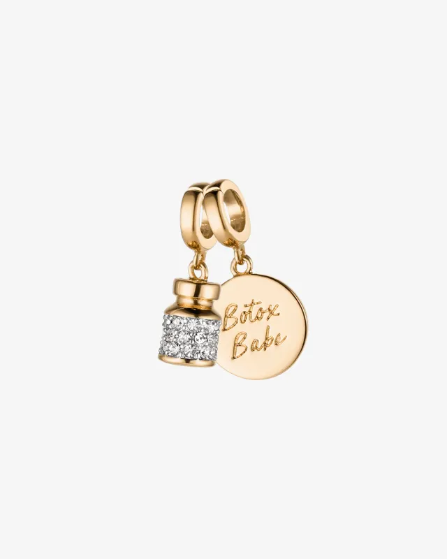 Botox Babe Pavé Charm Duo sold by V Coterie