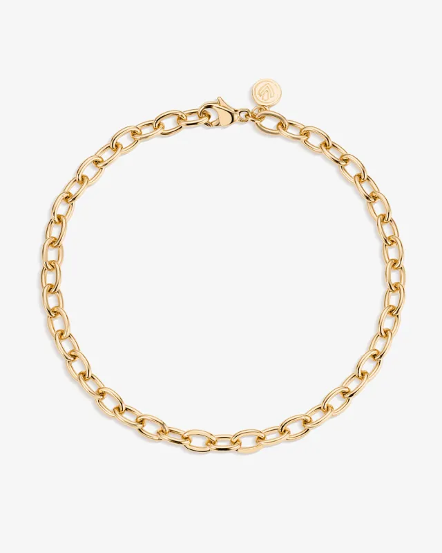 Oval Link Bracelet sold by V Coterie