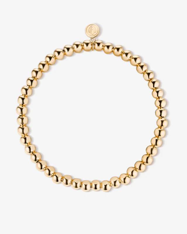 4mm Classic Beaded Bracelet sold by V Coterie