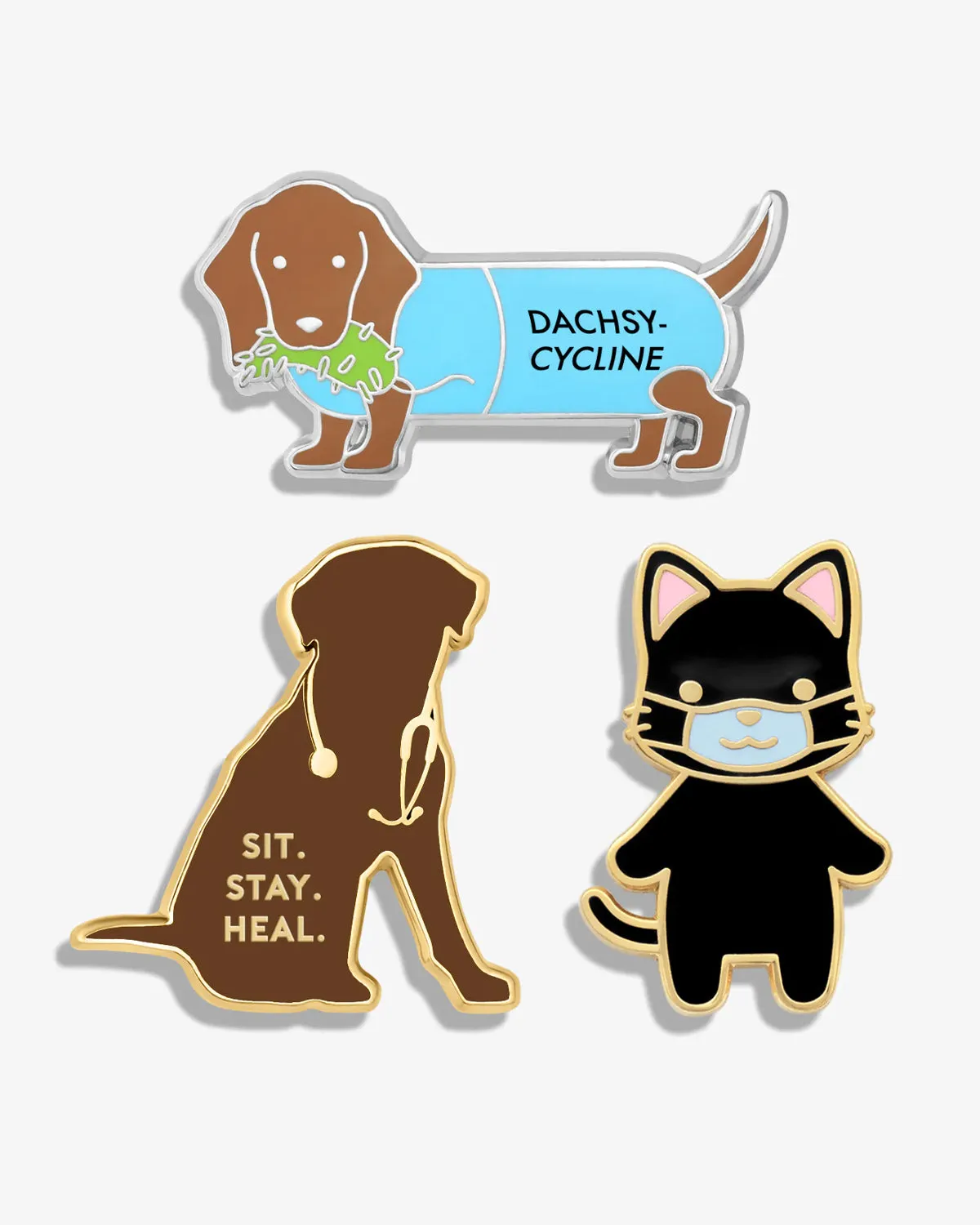 The Paws & Claws Set sold by V Coterie