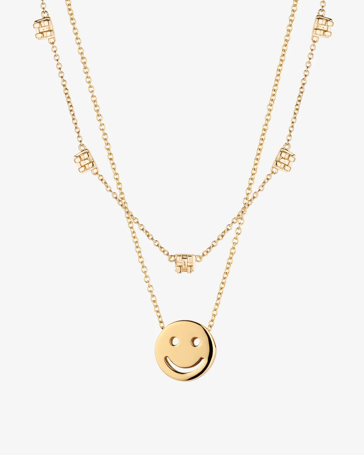 The Brace Face Necklace Set sold by V Coterie