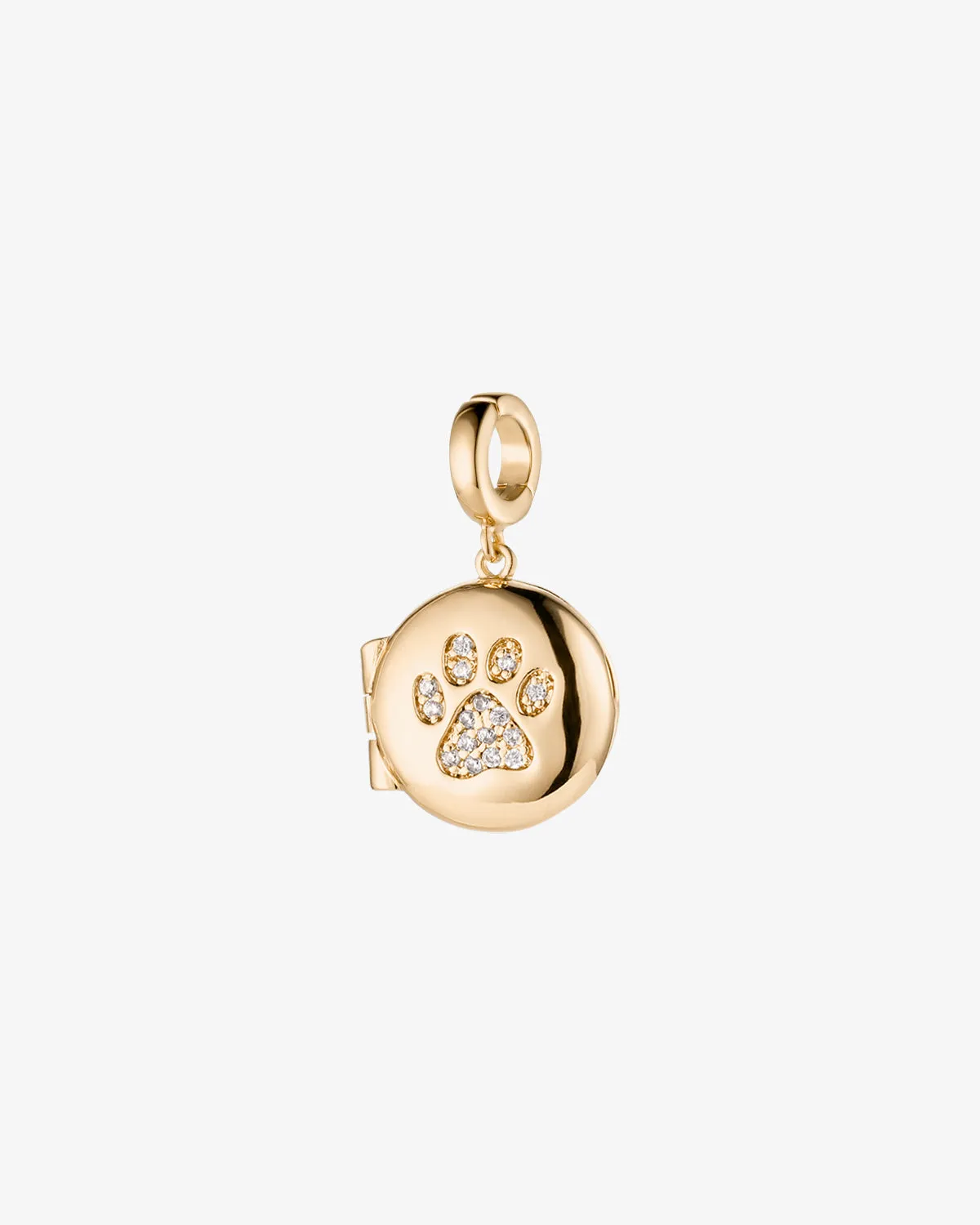 Paw Pavé Locket sold by V Coterie