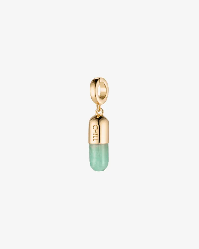 Gemstone Chill Pill Charm sold by V Coterie