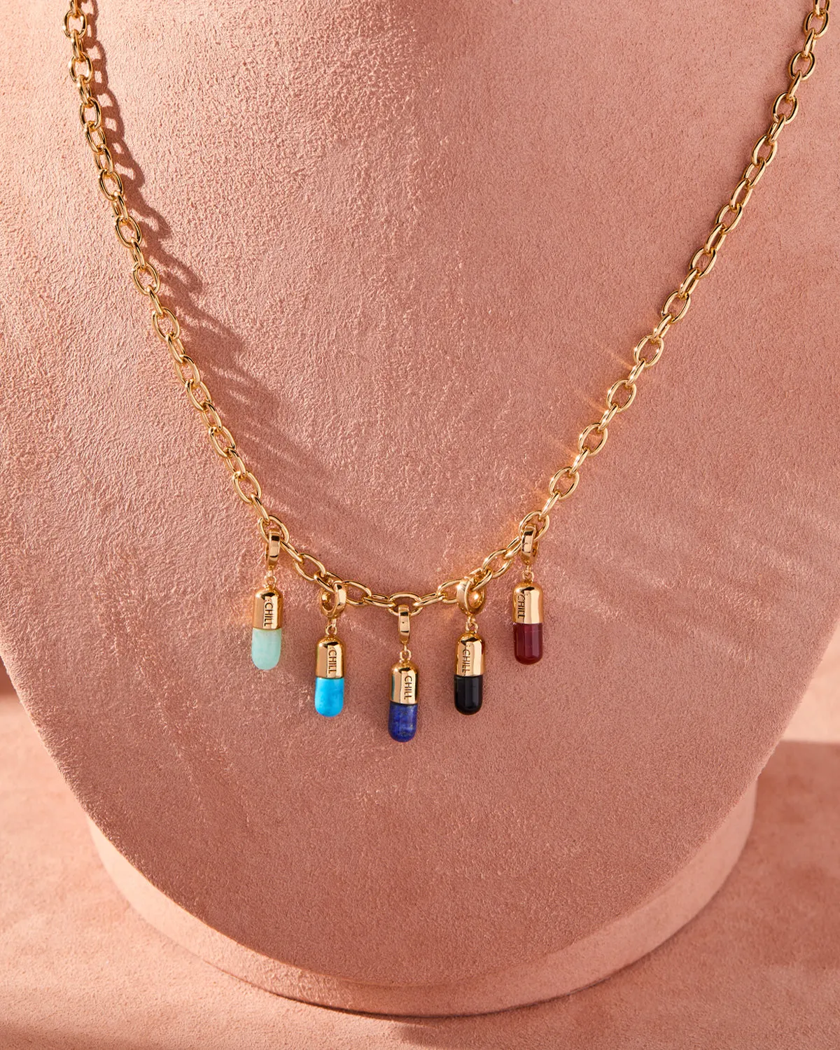 Gemstone Chill Pill Charm sold by V Coterie product image thumbnail 3